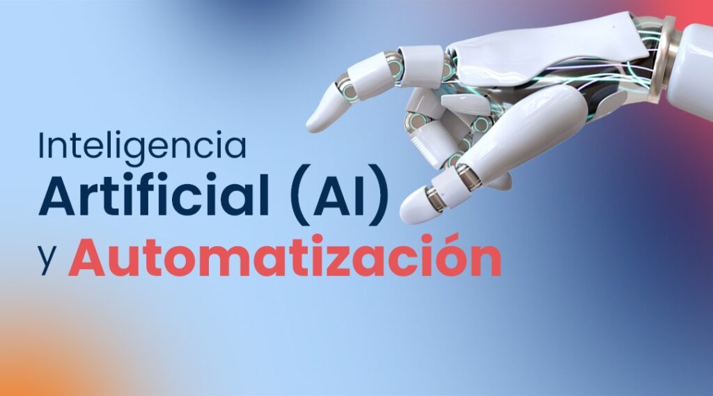 mano robótica ejemplificando la tendencia de marketing digital 2024 de inteligencia artificial 